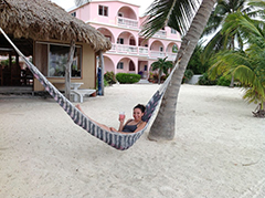 Tourist in Hammock