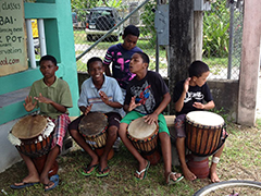 Boys PLaying The Drums