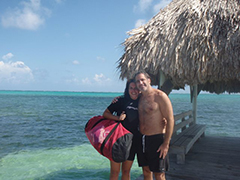 Tourists Near The Water